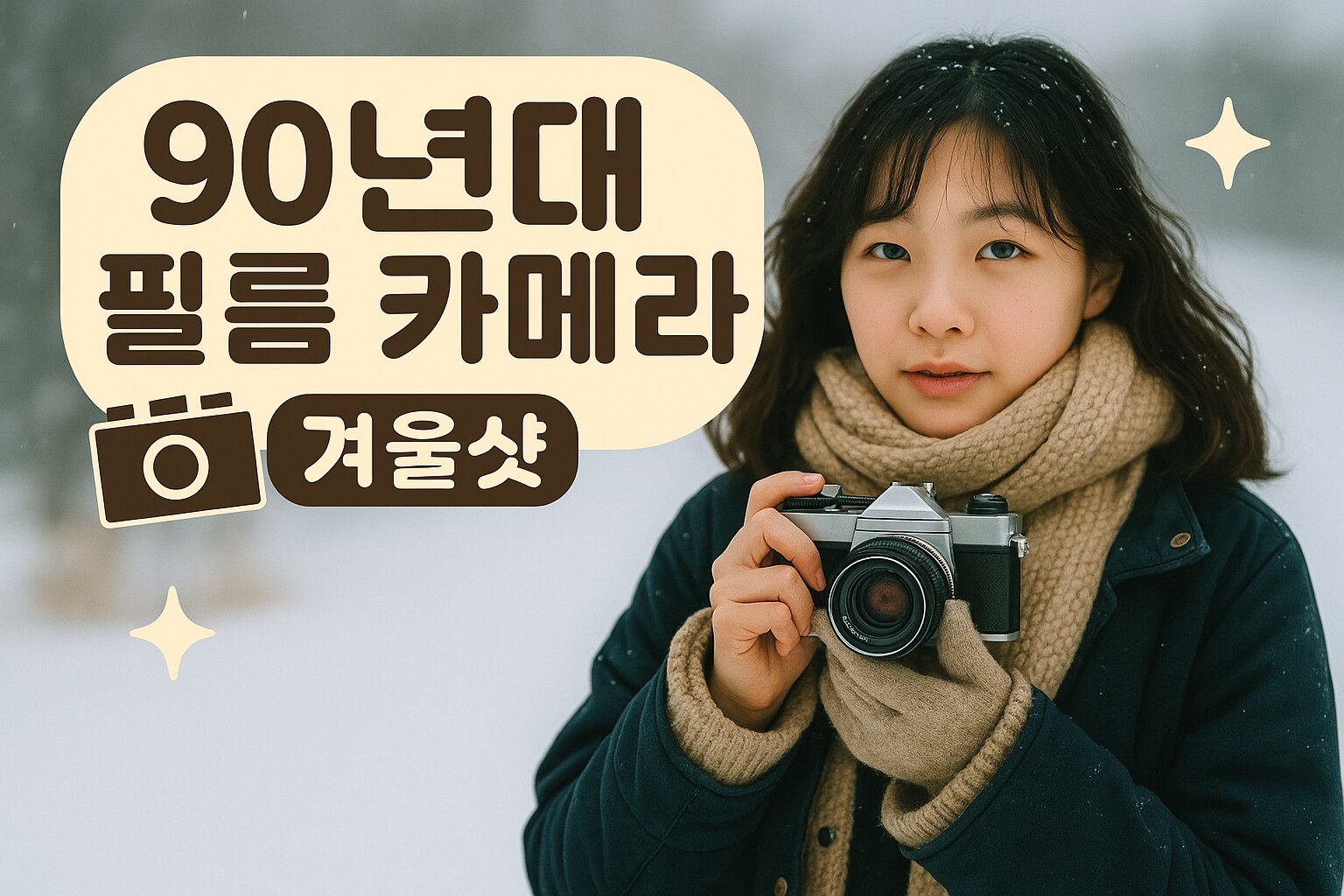 90년대 겨울 필름 사진을 2025 감성으로 재탄생시키는 법: Repairit 복원 + AI 필터 완벽 가이드