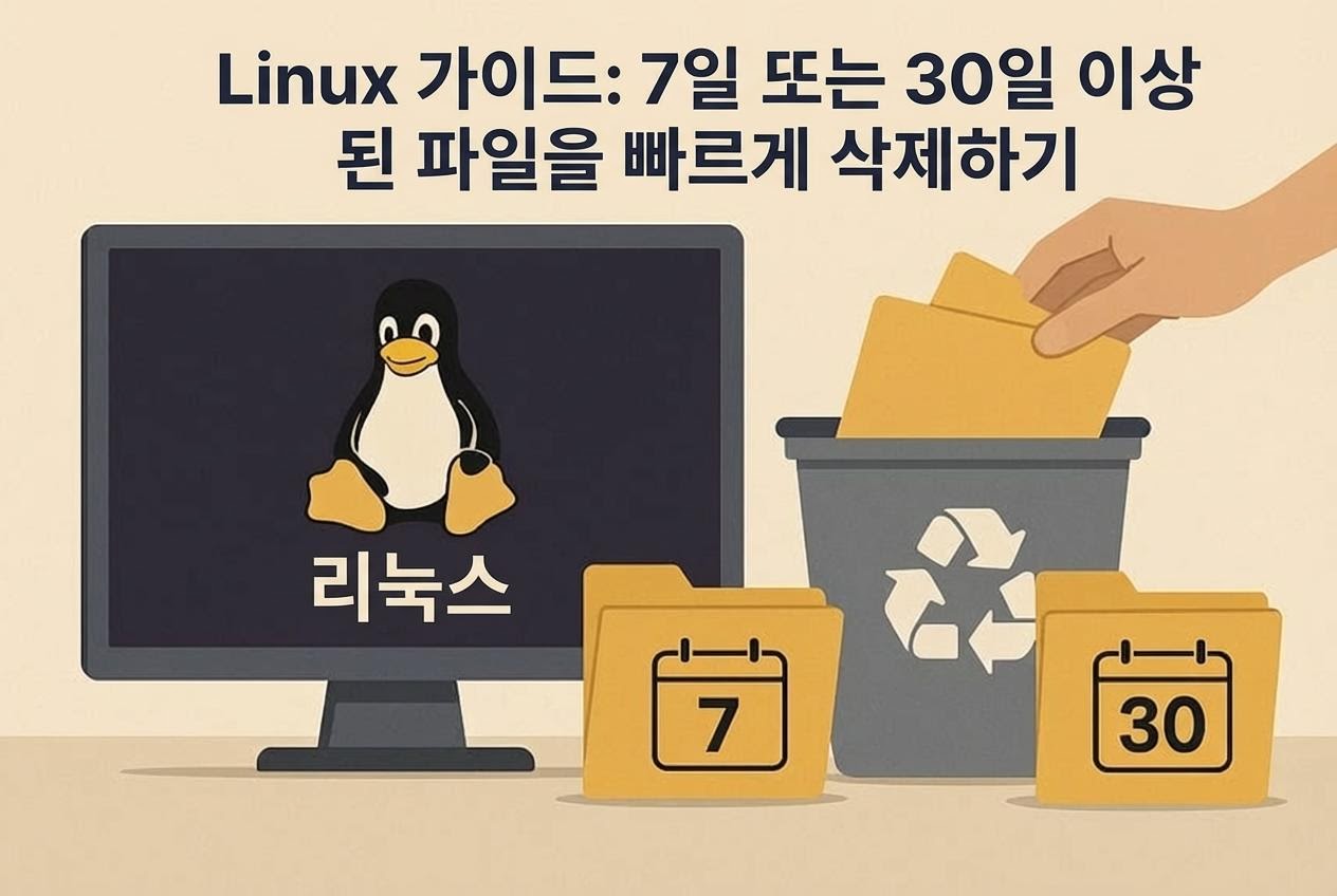 Linux에서 파일 삭제 방법