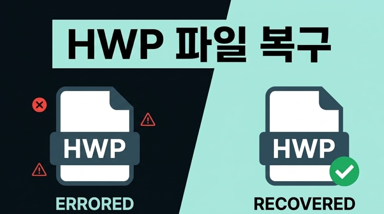[2026] 한글 HWP 파일 복구 완전 정복: 손상·삭제·저장 안 됨 상황별 해결법 (feat. Recoverit)