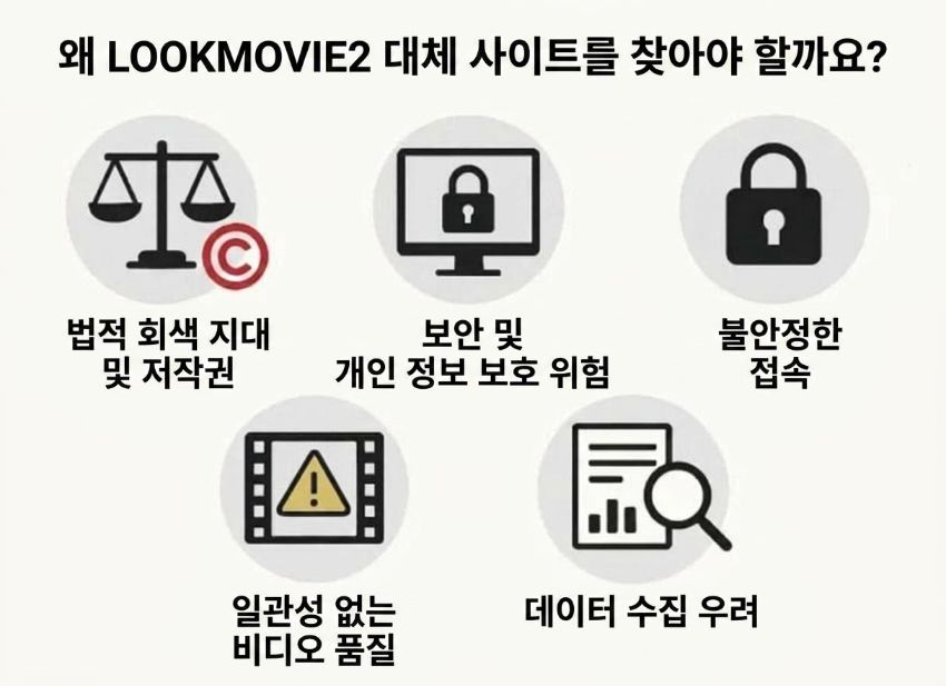 LookMovie2 대안을 찾는 이유