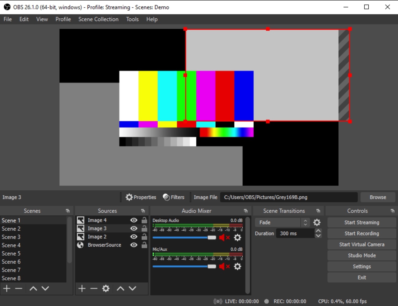 OBS Studio 월드컵 화면 녹화