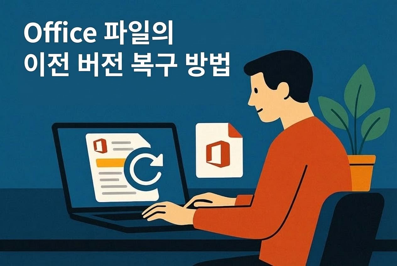 Office 파일 이전 버전 복구 방법
