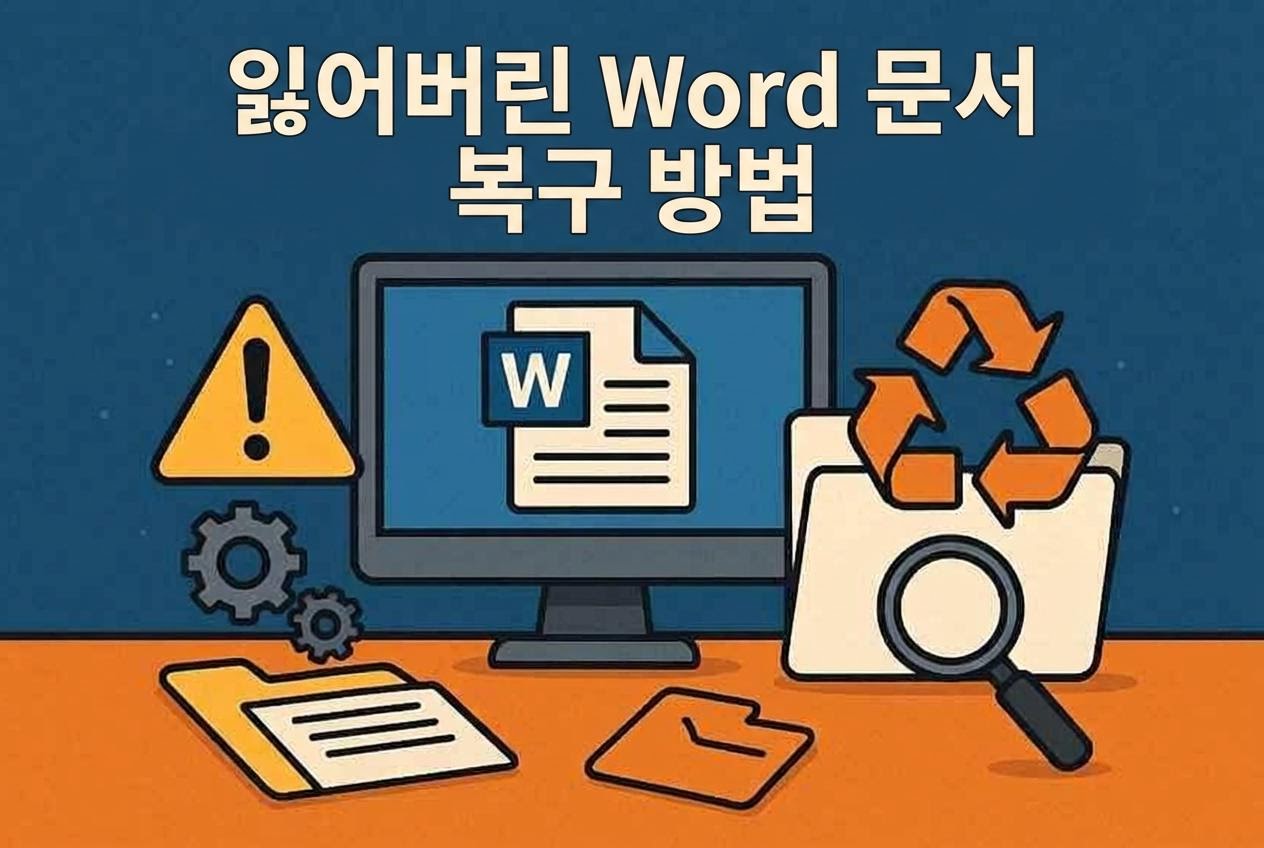 워드 문서 복구 방법: 저장 안 한 파일부터 삭제된 DOCX까지