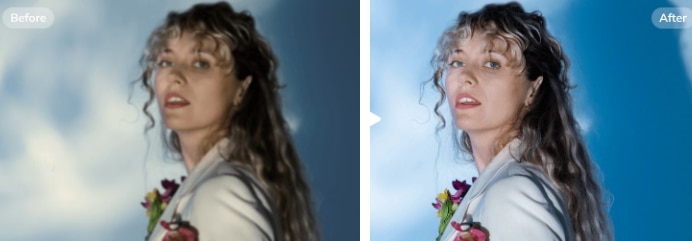 Repairit AI 사진 복구 기능 화면