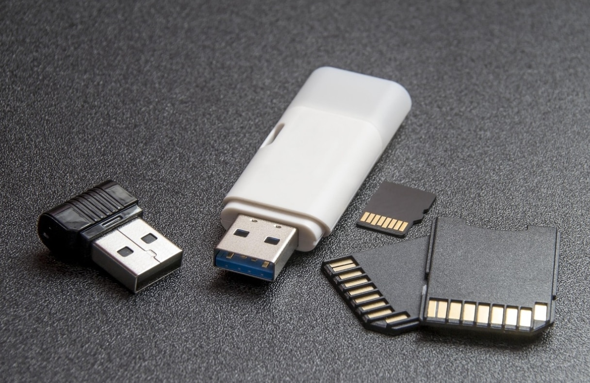 SD카드 USB 파일 오류 화면