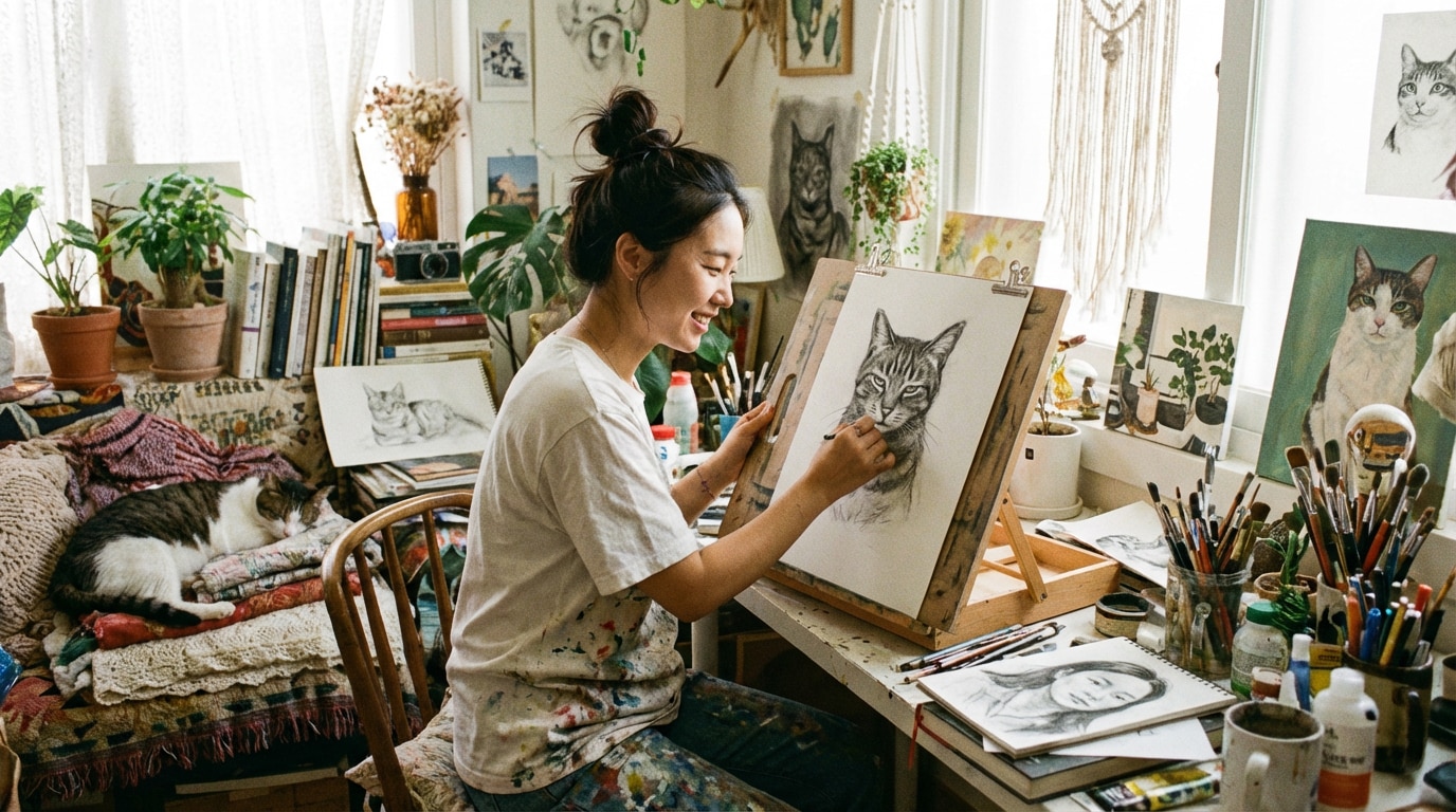 AI 기반 고양이 영상 만들기