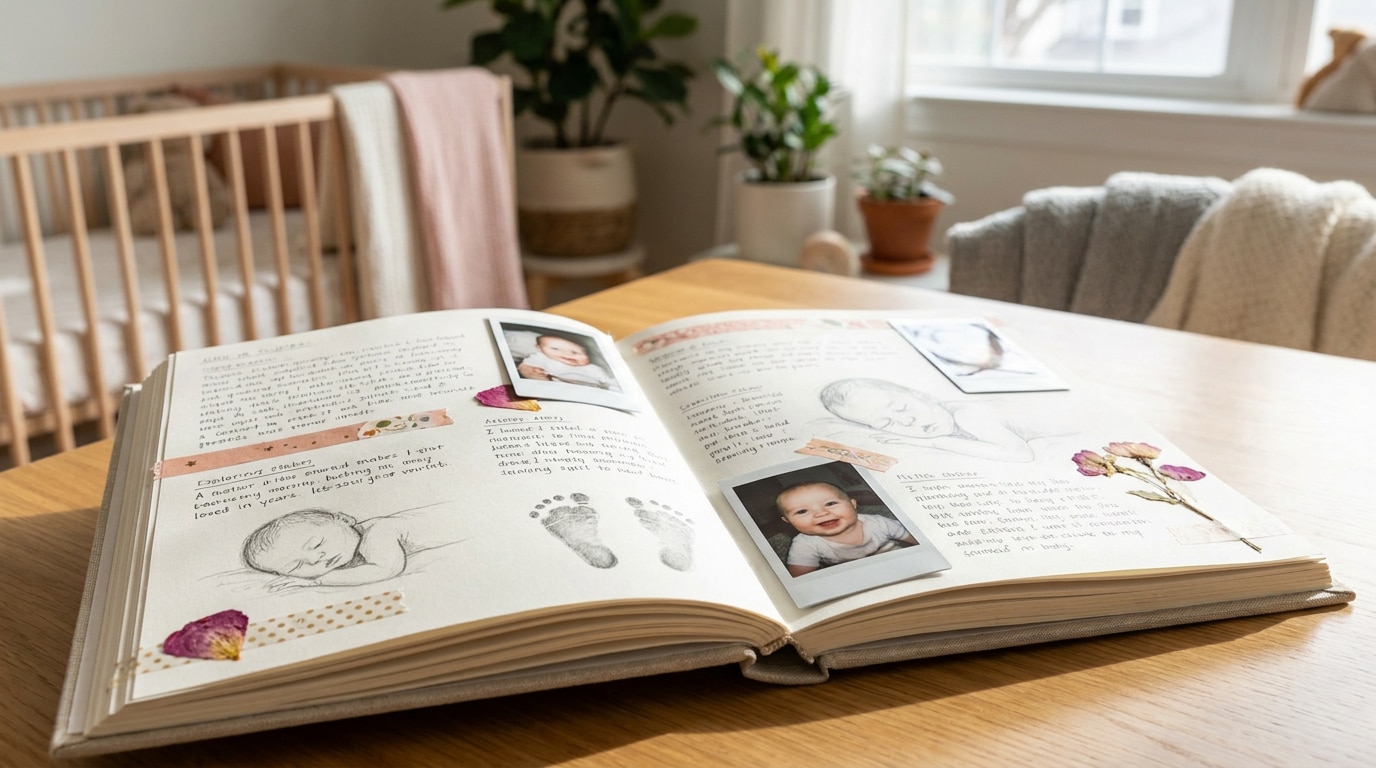 AI image to video transformation for baby growth diary