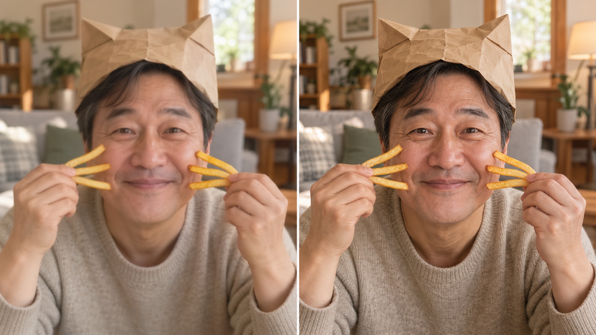 Creative assets for ube cafe menu videos