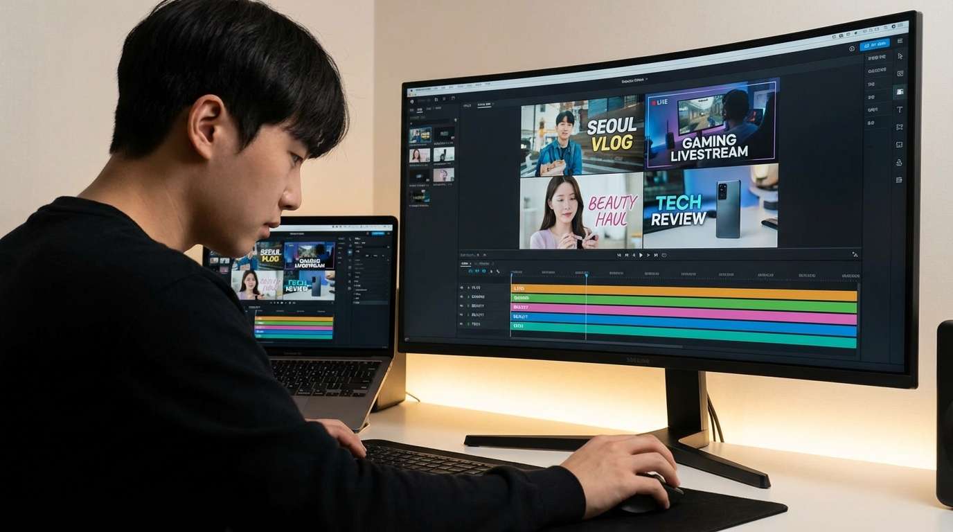 various text templates for video genres