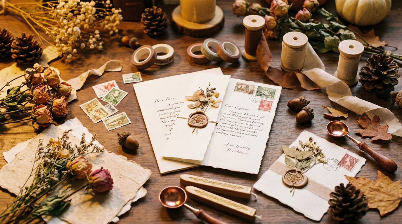 Creative assets for letter paper making