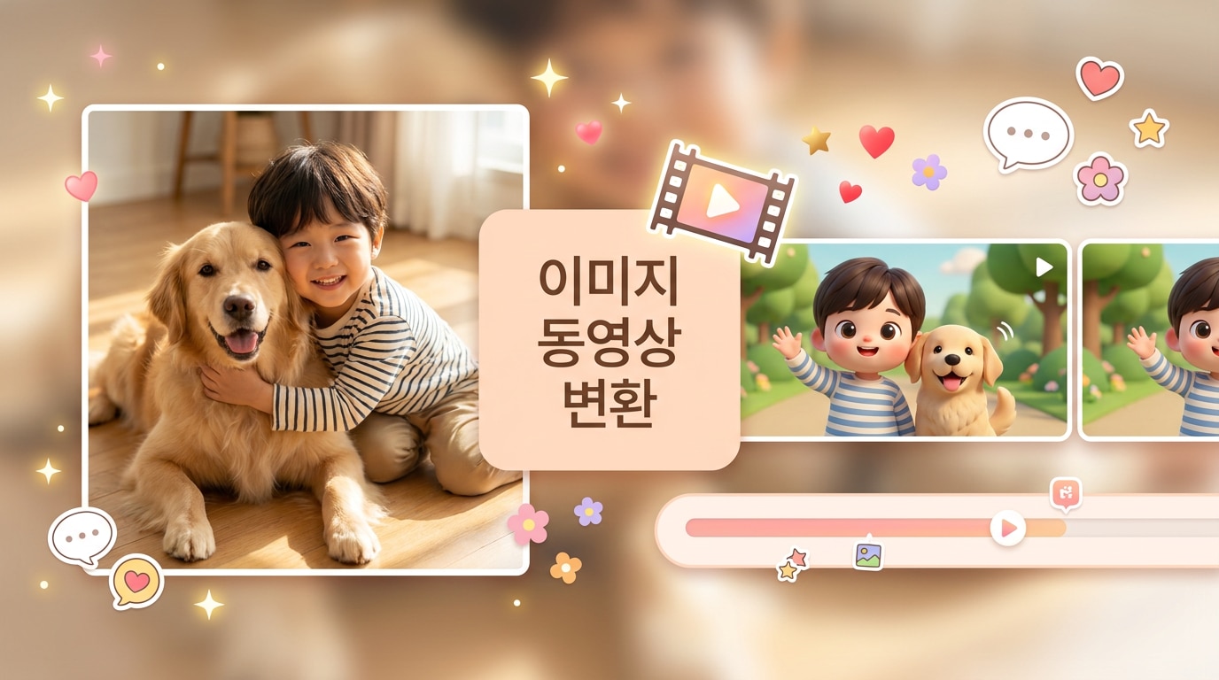 AI image to video transformation for ube desserts