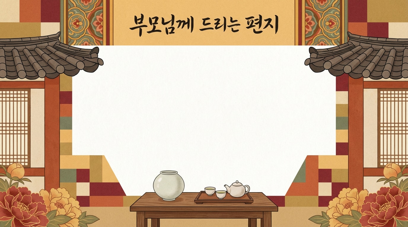 어버이날 편지지 제작