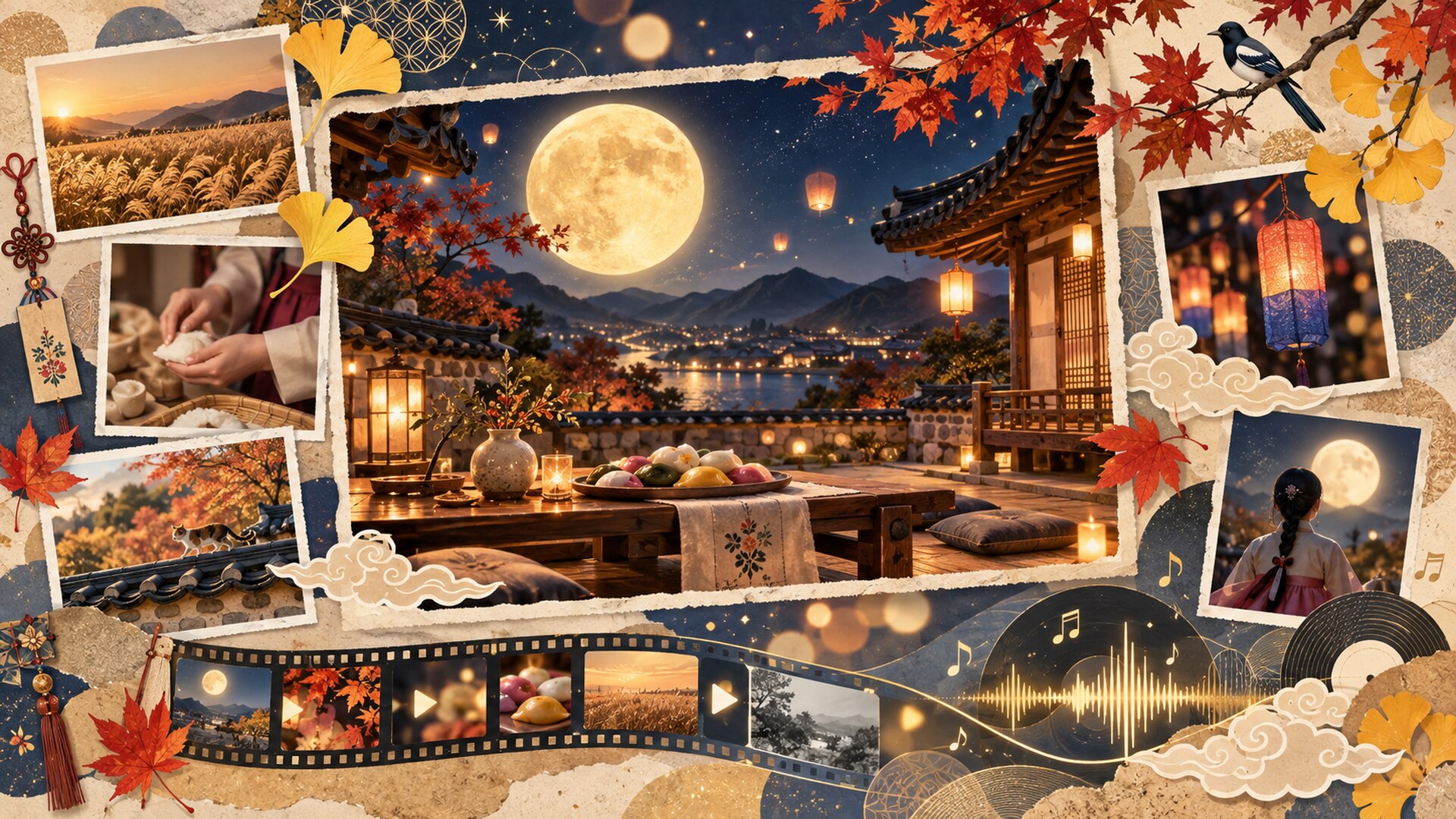 Creative assets for Hangawi image and video content