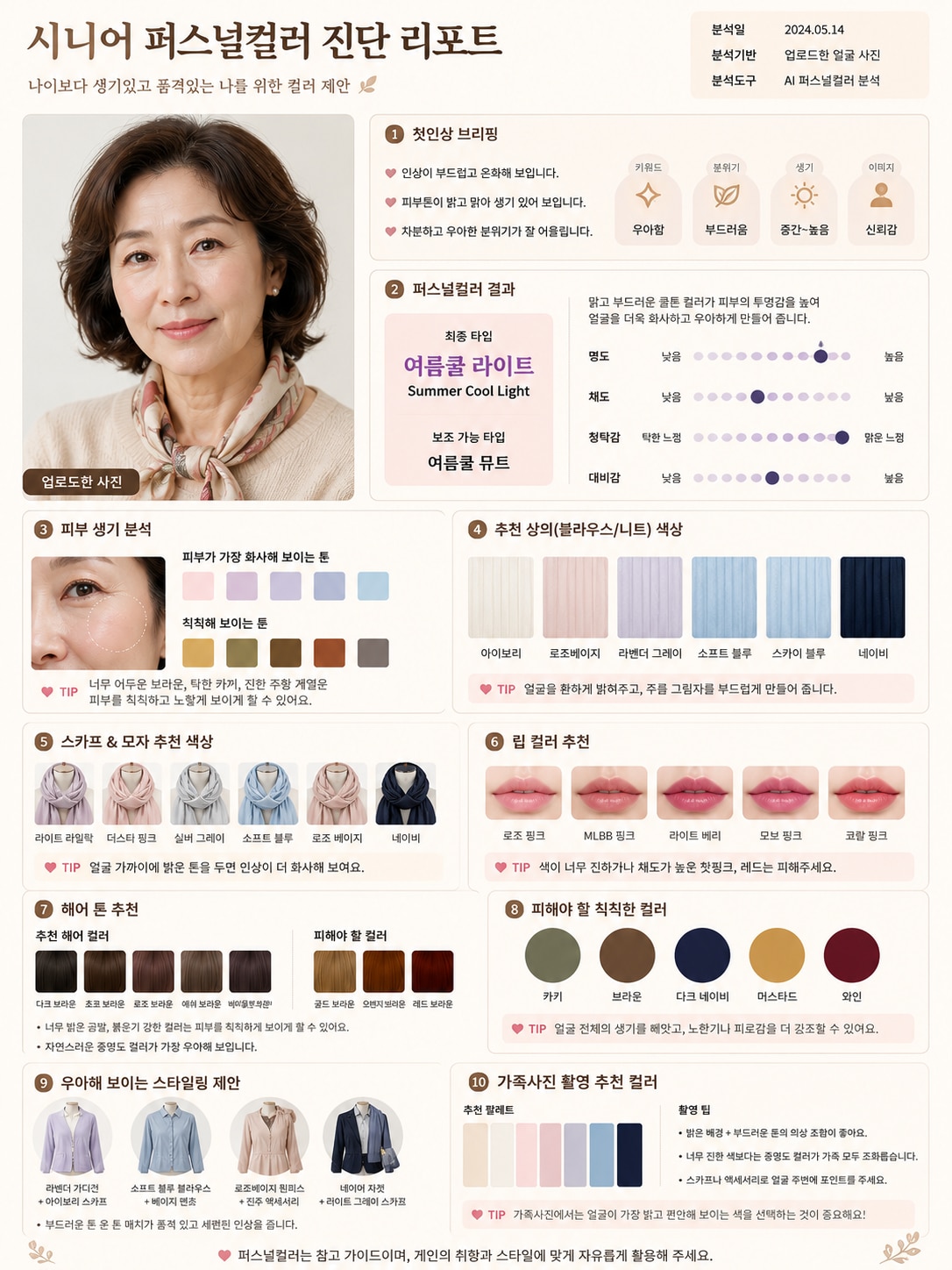 챗지피티 퍼스널 컬러 진단