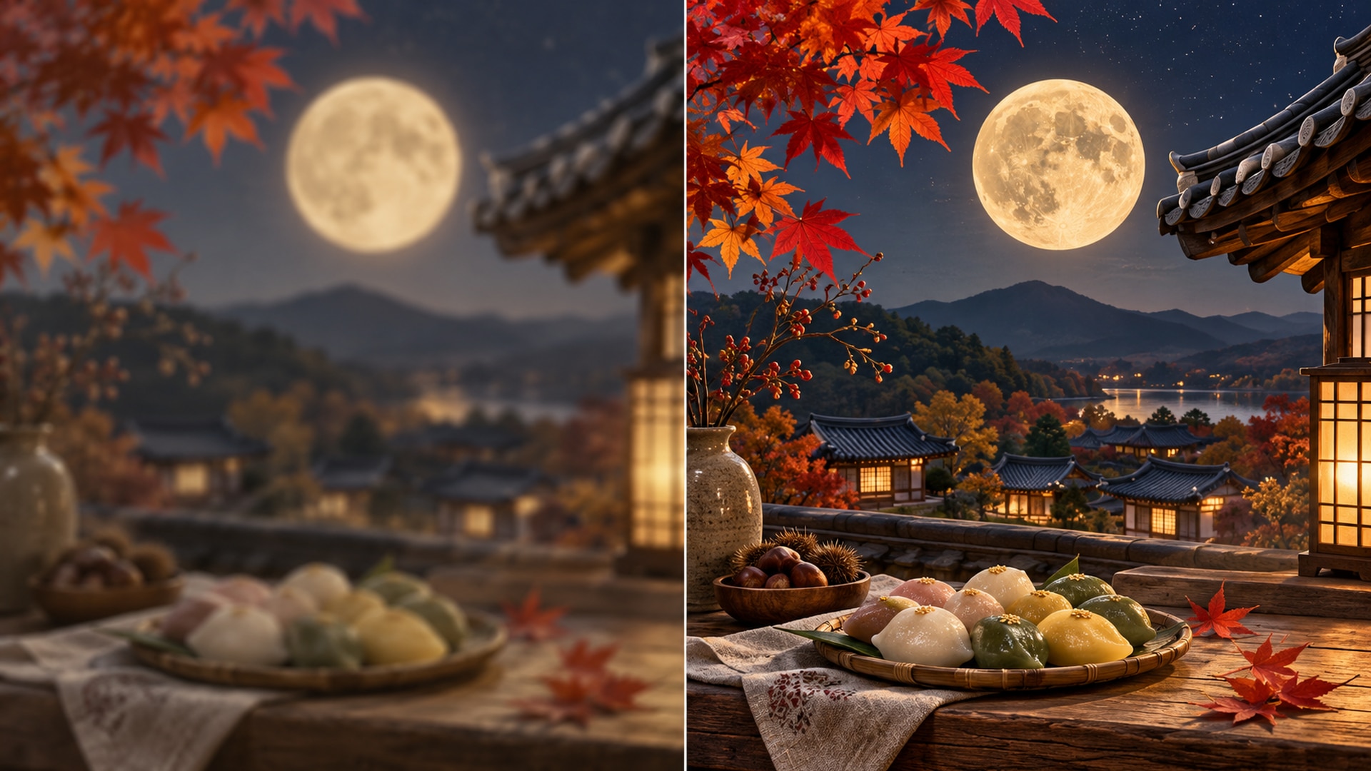 AI image enhancement for Hangawi images