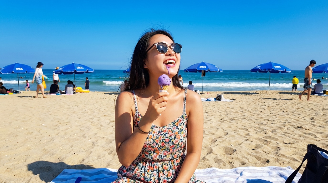 AI image to video transformation for ube desserts