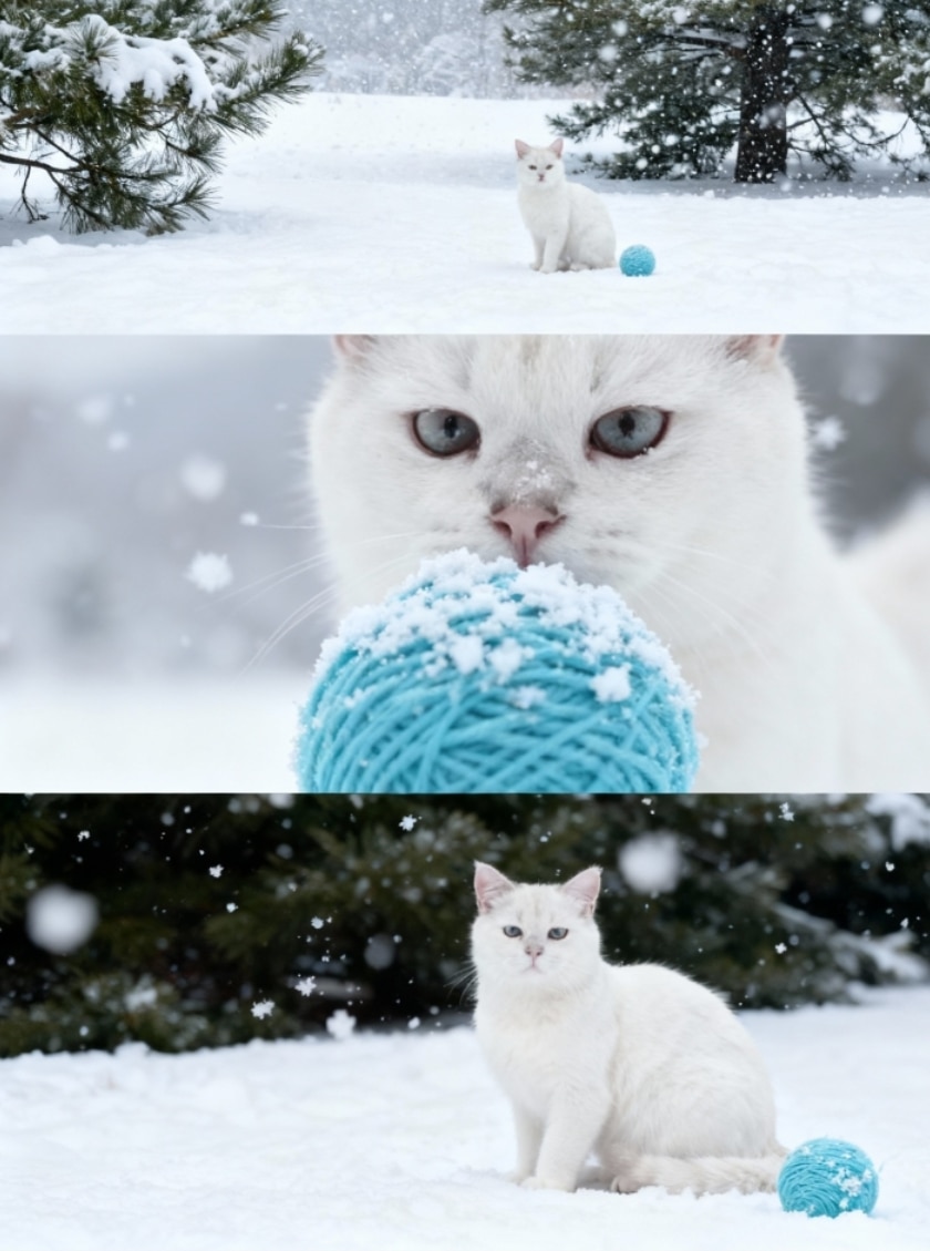 크리스마스 고양이 사진