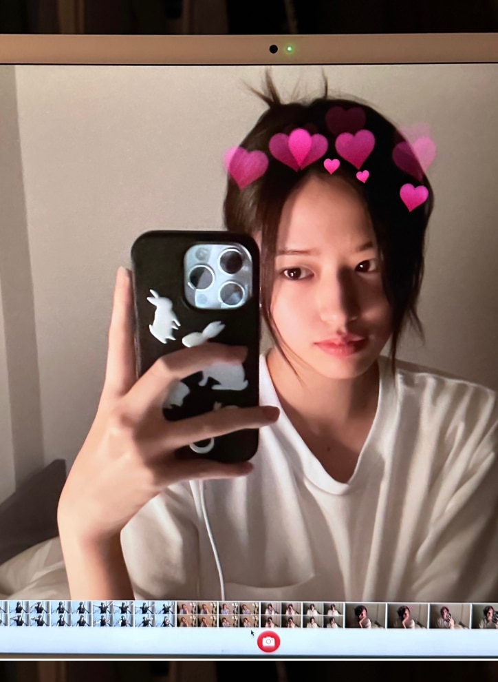 맥북셀카아이브안유진