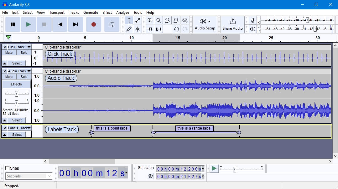 01 음성 녹음기, 윈도우 녹음기 - Audacity