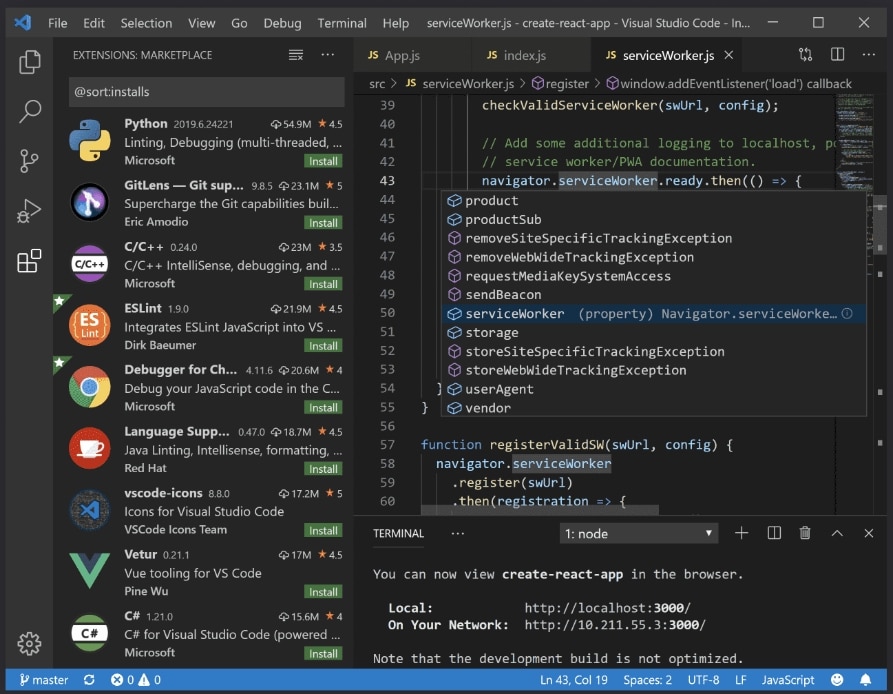 3.visual studio.