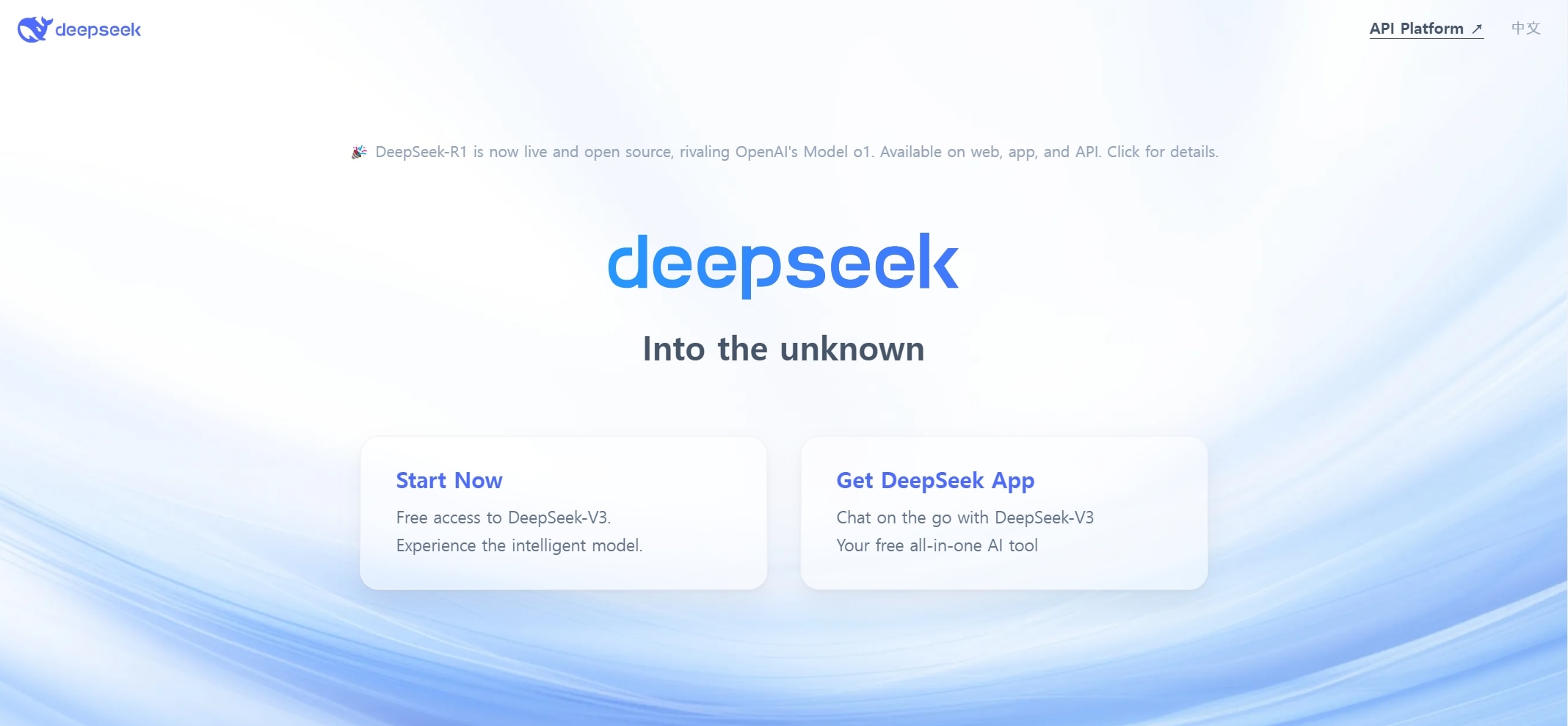 deepseek홈페이지