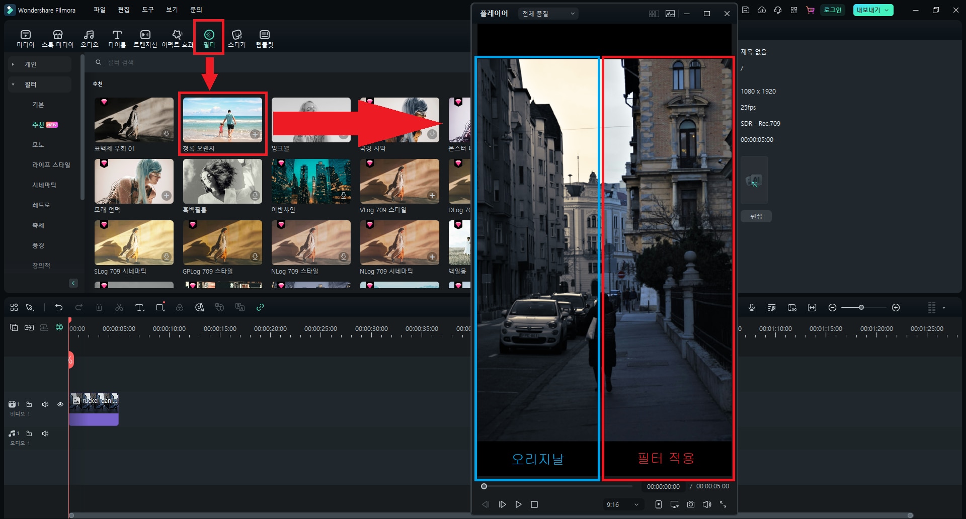 filmorafilter