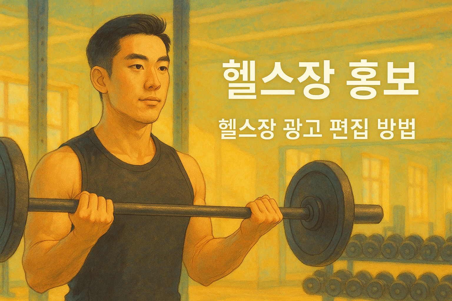 헬스장 홍보