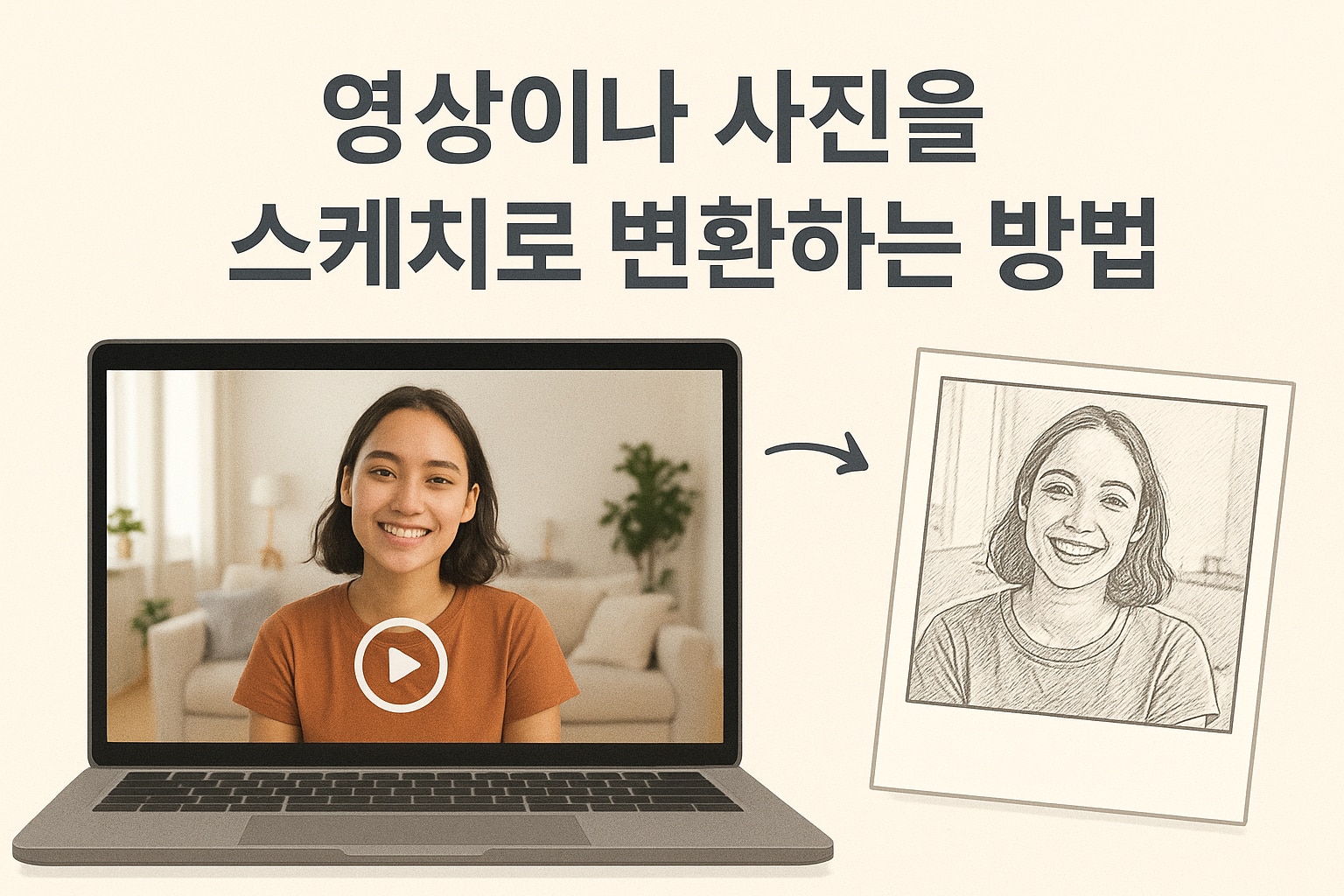 스케치 효과