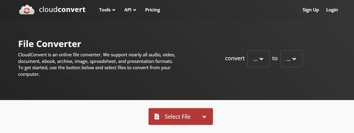 mp4 mp3 변환 사이트 - CloudConvert