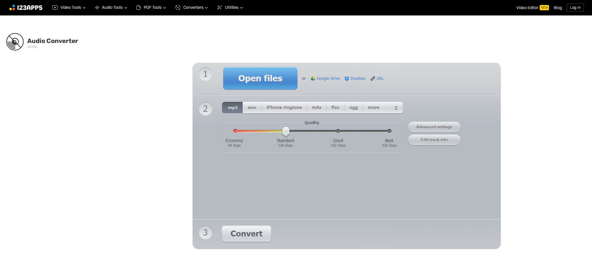 mp4 mp3 변환 사이트 - Online Audio Converter