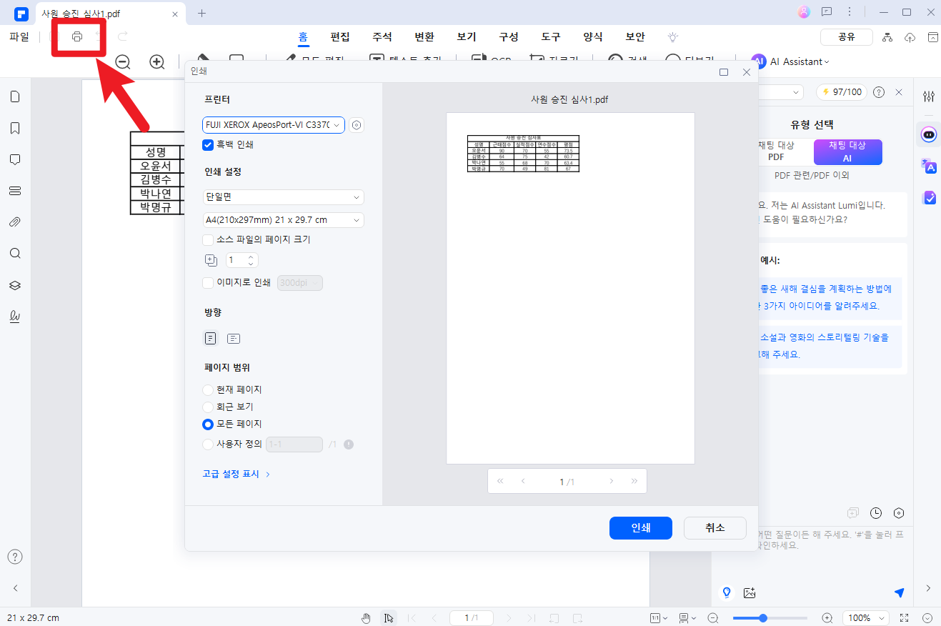 print pdf