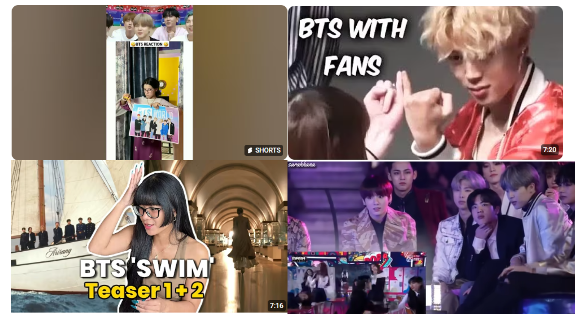 short video content ideas collage