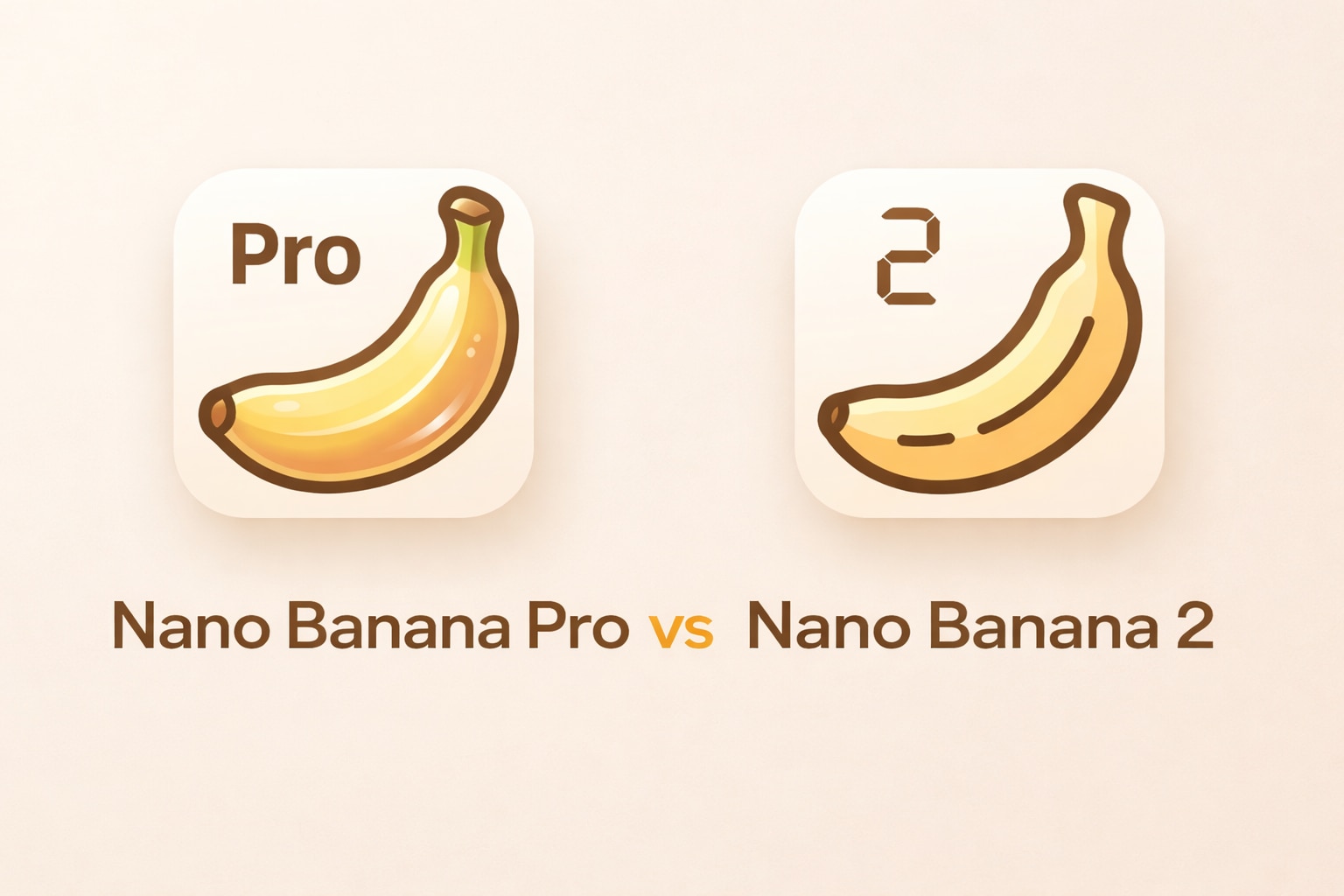 Nano Banana Pro vs Nano Banana 2 상세 비교