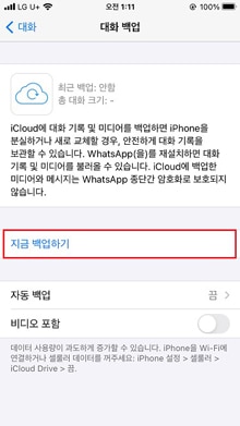 backup whatsapp messages on ios