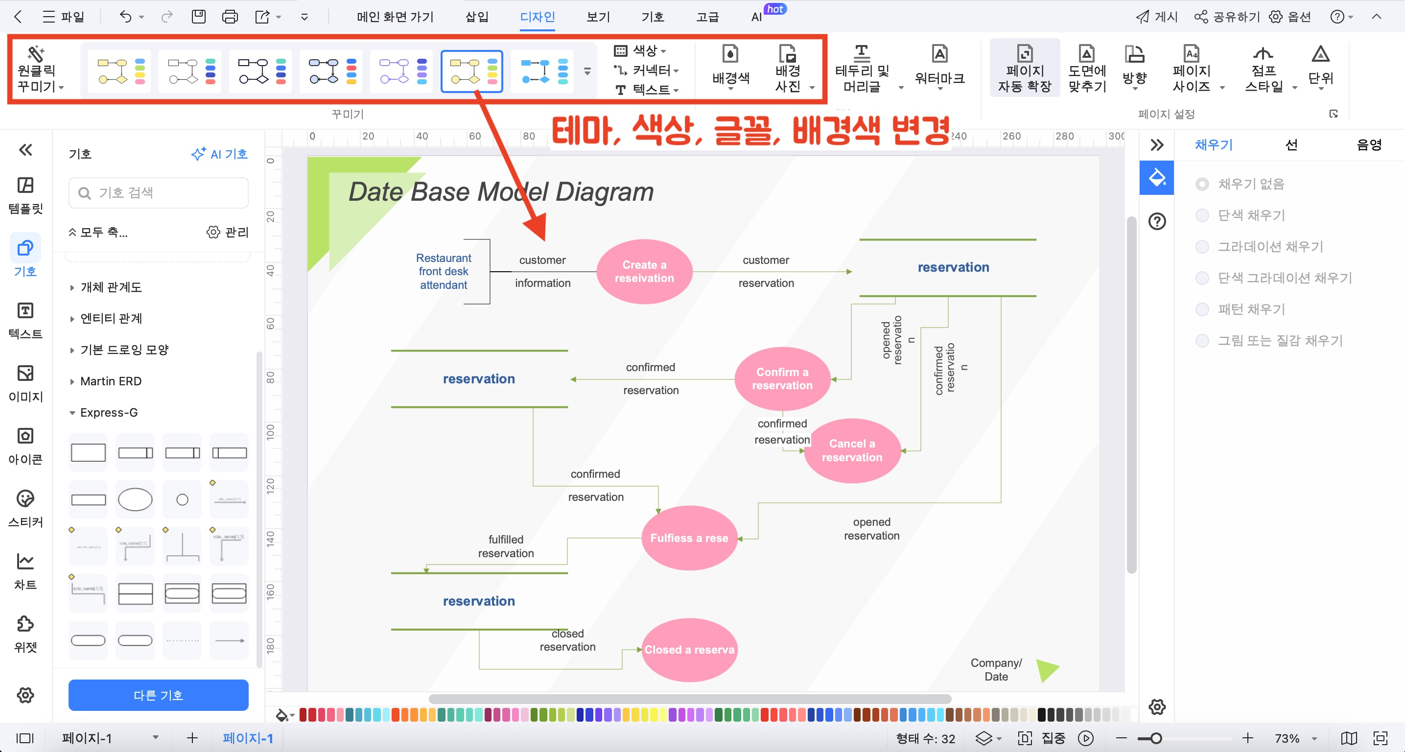 db 다이어그램 제작