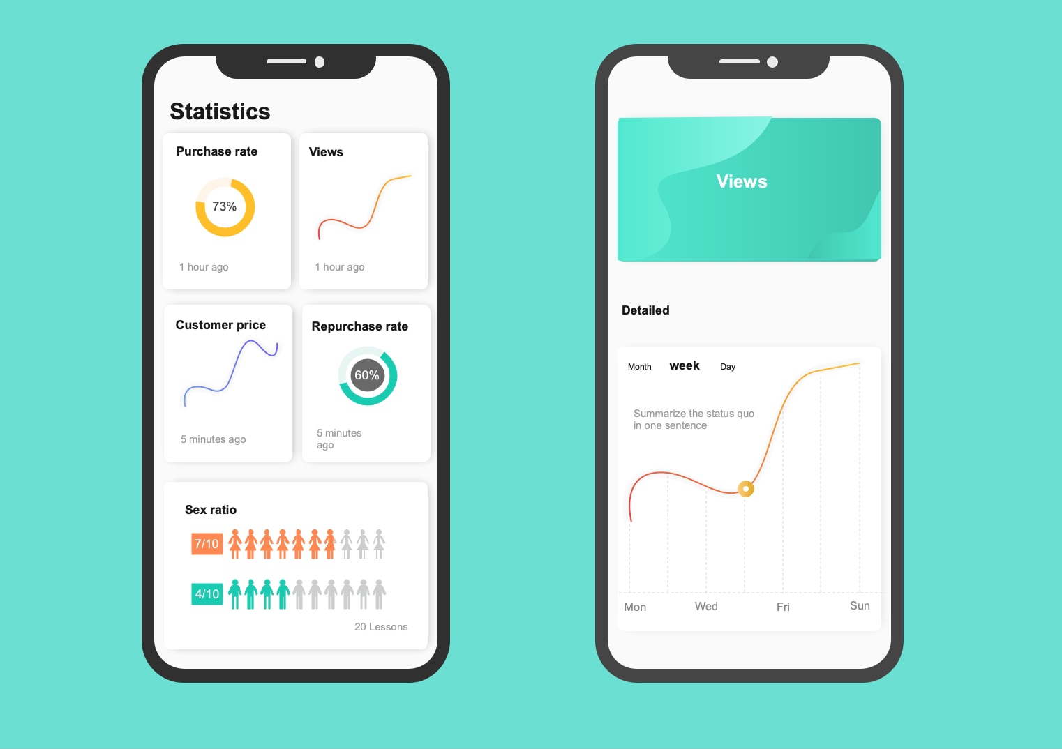 UI 와이어 프레임 템플릿