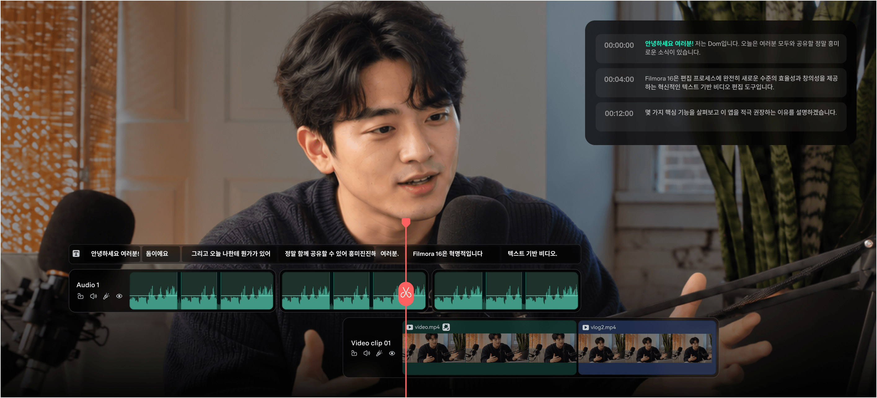 타임라인 편집
