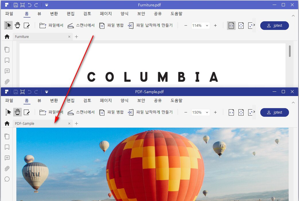 drag create window