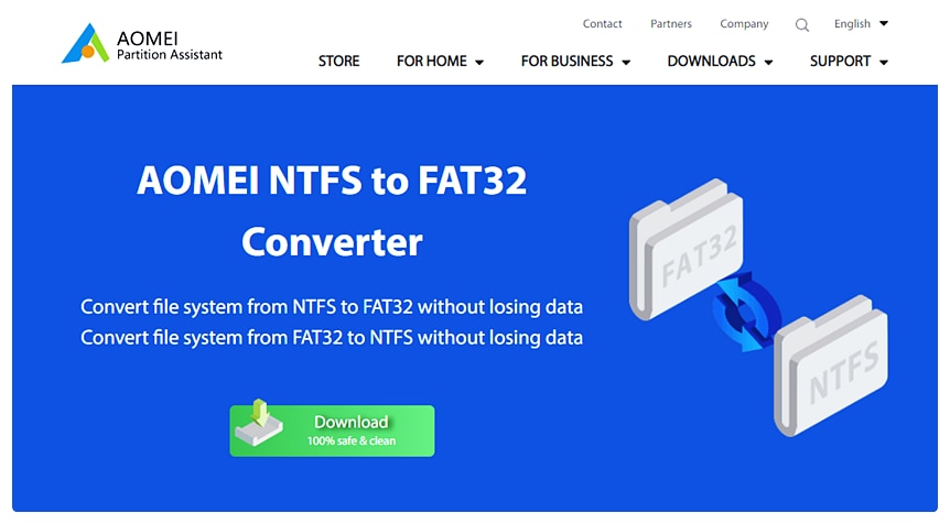 NTFS FAT32 변환