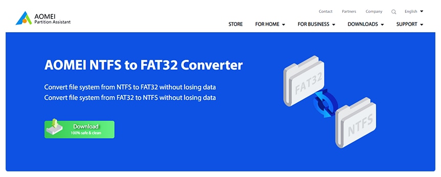 FAT32 NTFS 변환