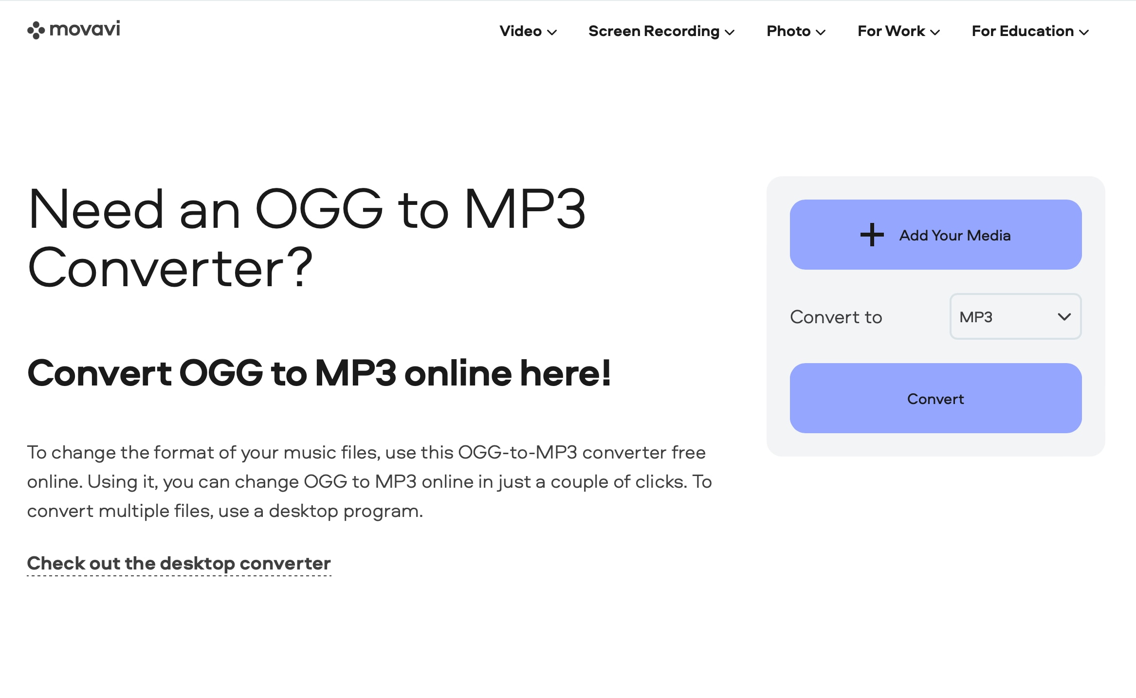 MP3 Ogg 변환
