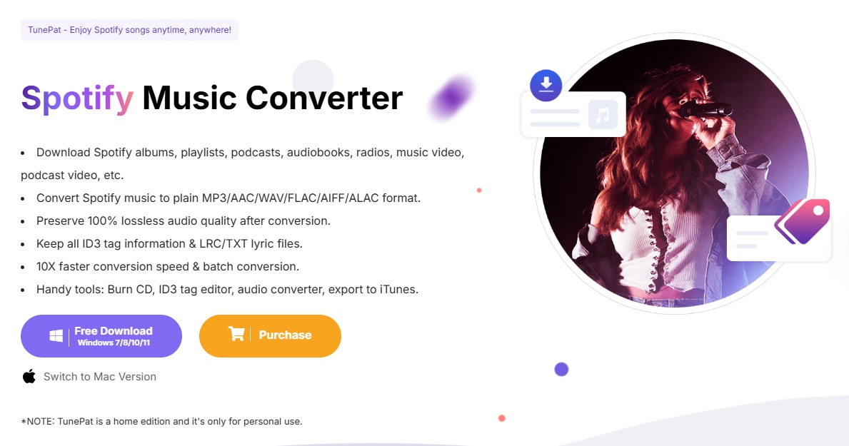 스포티파이 음원을 MP3로 변환하는 툴2: TunePat Spotify Converter